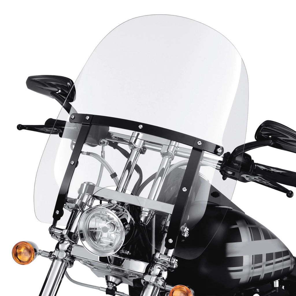 Windshield Screen Mount Bracket Kit for Harley Softail Slim Fat Boy (2000–2017)