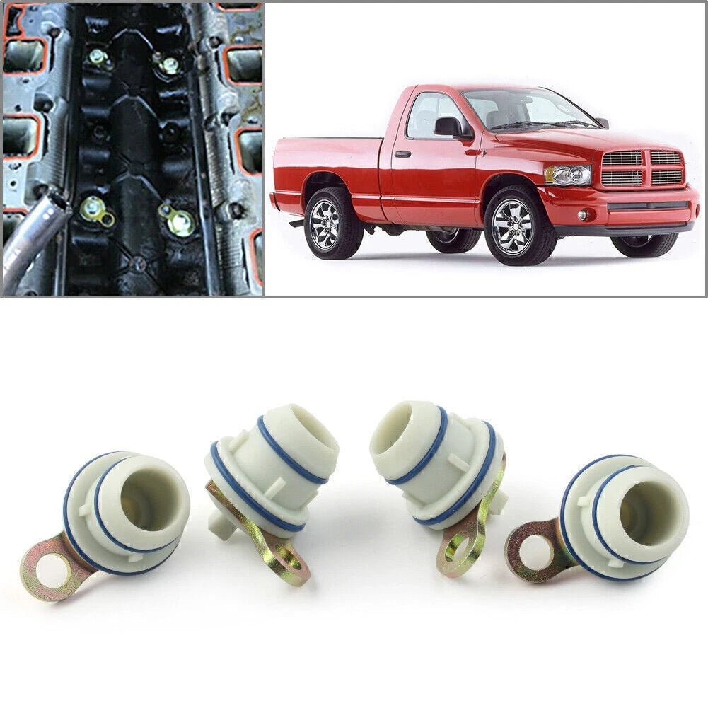Set of 4 Expansion Plug for Chrysler Dodge Jeep Ram (53032221AA)