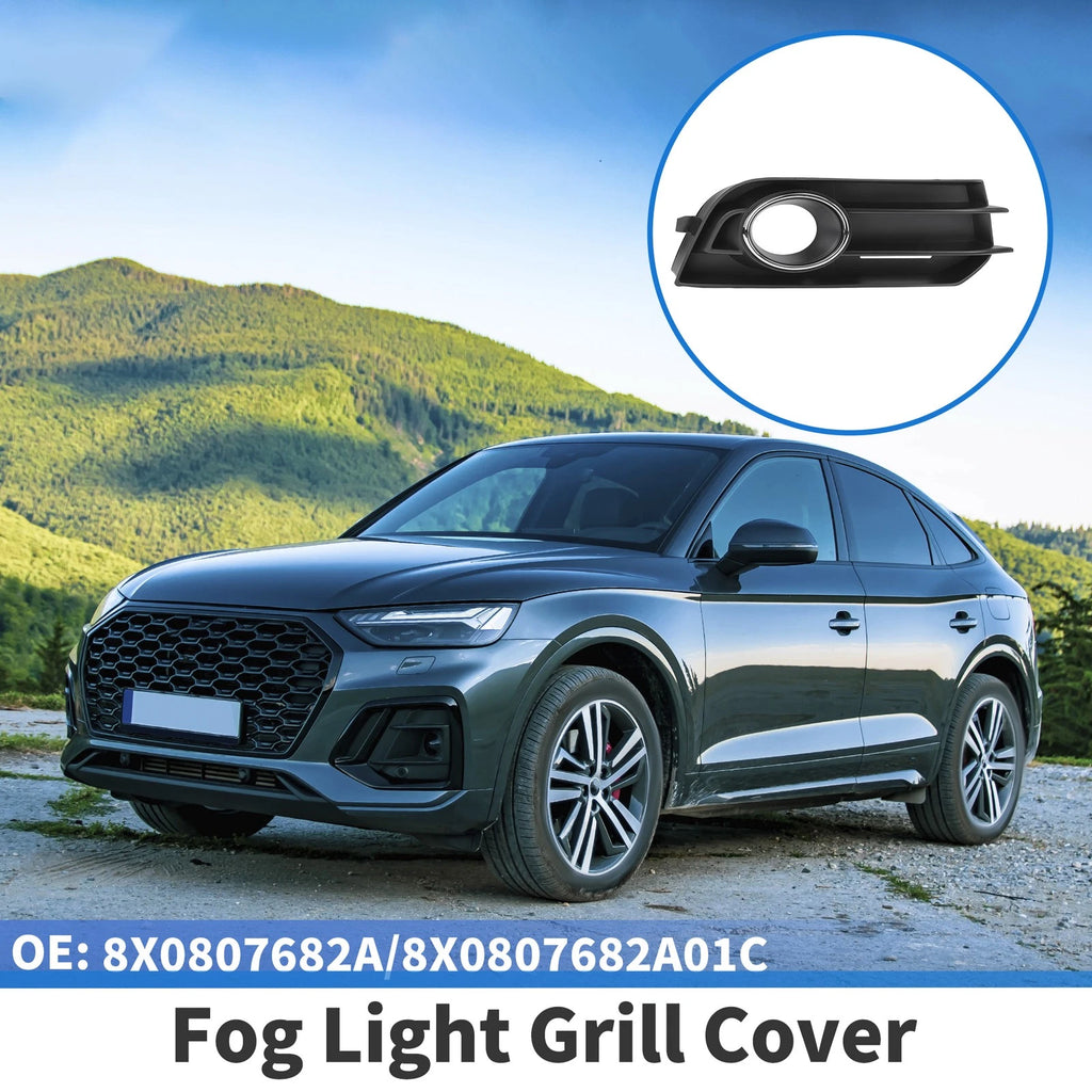 Fog Light Grill for Audi A1 (2010–2015) No. 8X0807682A ABS