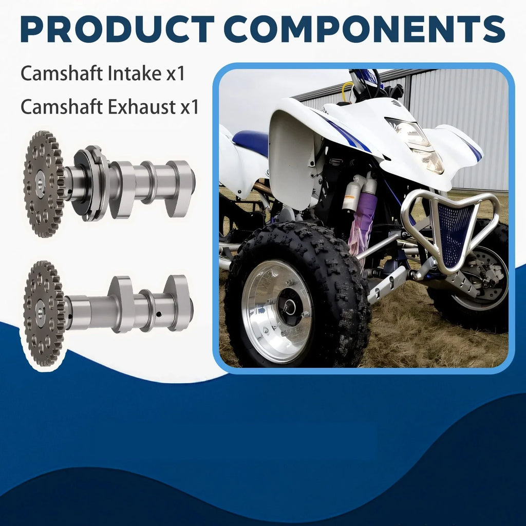 Intake + Exhaust Camshaft Kit for Suzuki LTZ400 (2003–2014)