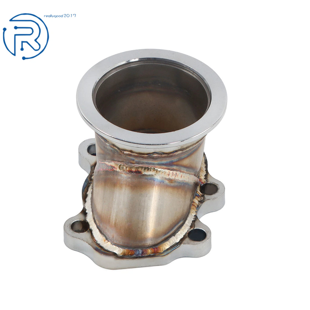 V-band Clamp Flange for T25 T28 GT25 GT28 (2.5" 63mm) Turbo Down Pipe Adapter