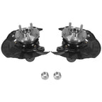 Set of 2 Knuckle Steering Wheel Bearing Hub Assy for Toyota Matrix (2003–2008)