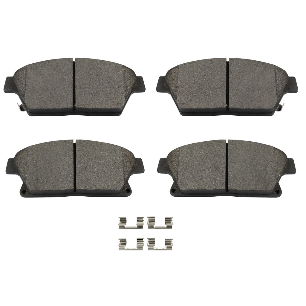 Set of 4 Front Brake Pads for Buick Verano (2012–2017)