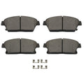 Set of 4 Front Brake Pads for Buick Verano (2012–2017)