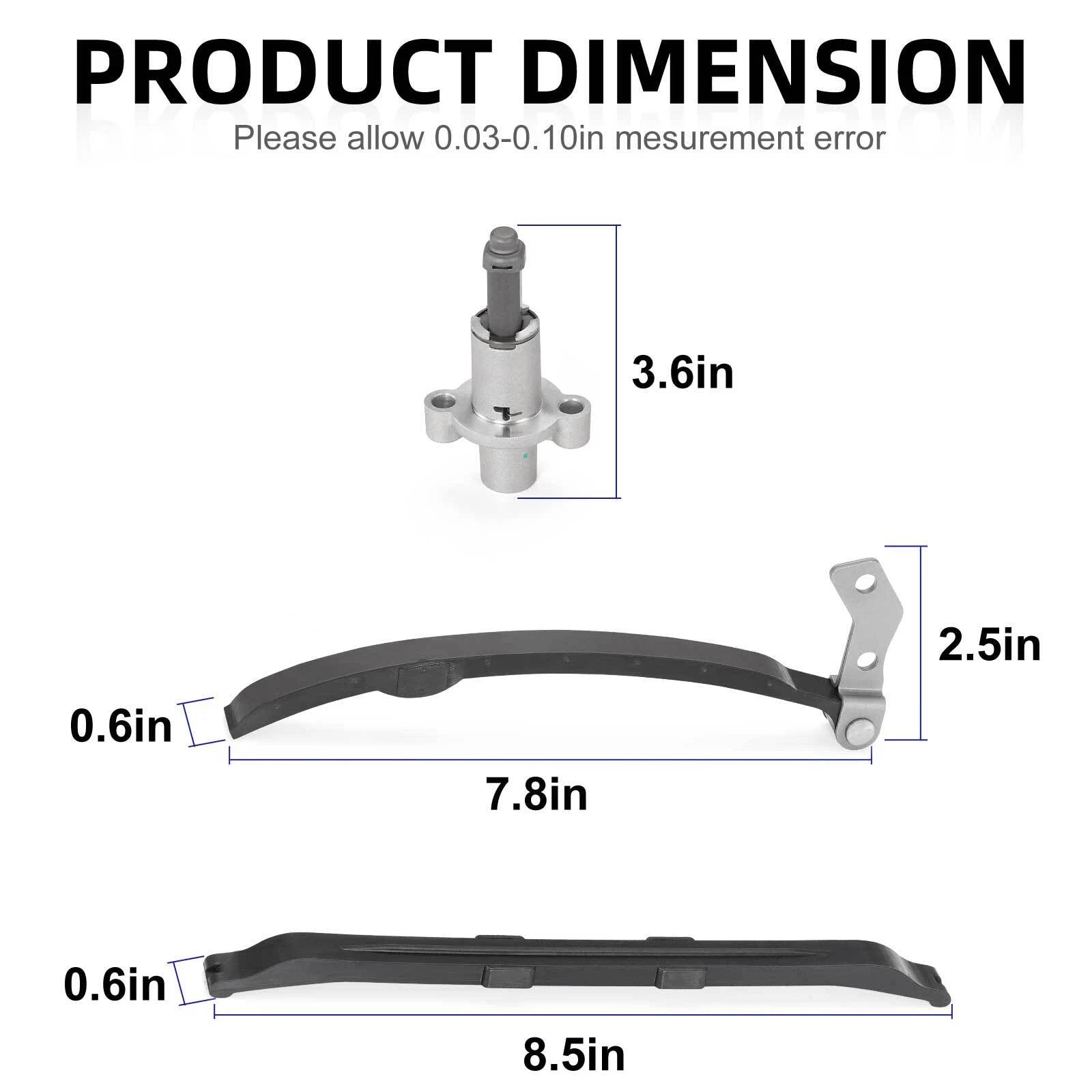 Cam Timing Chain & Tensioner Kit for Yamaha Bear Tracker YFM250 (1999–2004)