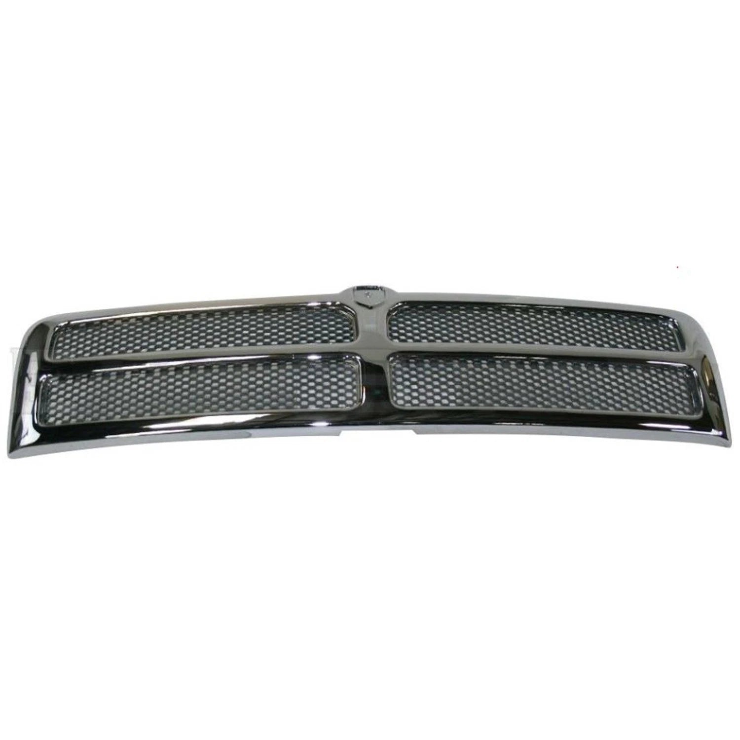 Replacement Silver Chrome Plastic Front Grille (See compatibility Chart)