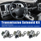 3Pcs Shift Lock Up Solenoid Kit No. 8542022080 for Toyota A340E 
