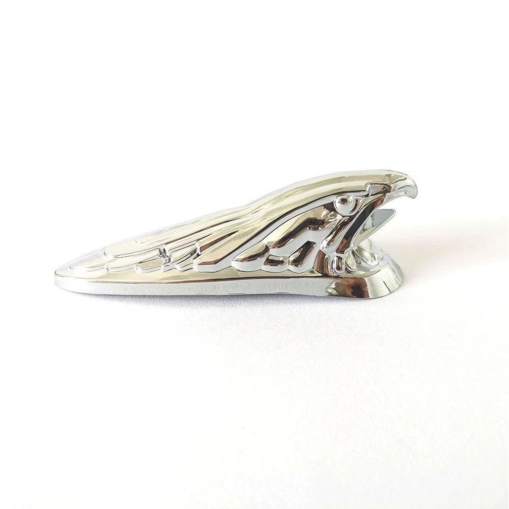 Front Mudguard for Motorcycle (Chrome, EAGLE Head Design)