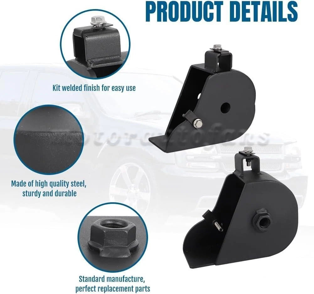 Set of 2 Upper Trailing Arm Mount Repair Kit for Chevy Trailblazer GMC Envoy (2002–2009)