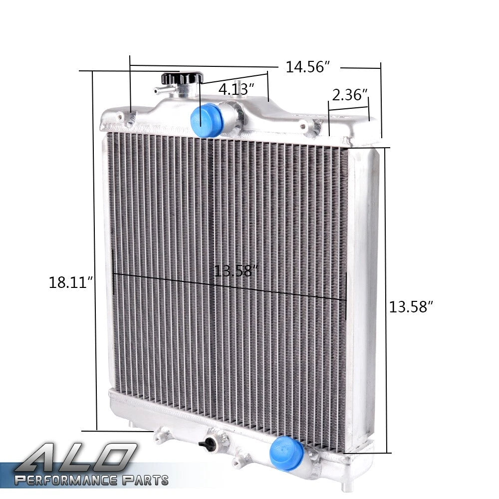 Aluminum Radiator for Honda Civic (1992–2000) 3 Row 52mm