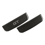 Carbon Fiber Interior Storage Box Trim Cover for Ford Mustang (2015–2019)