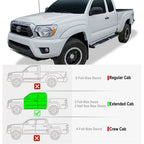 Chrome Nerf Bar Steps for Toyota Tacoma (2005-2023)