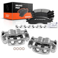 6x Front Brake Caliper & Ceramic Pad for Ford Explorer (2006–2010)