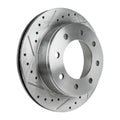 Disc Brake & Pad Kit for Chevy Silverado 1500 (2004–2005) Cross-drilled