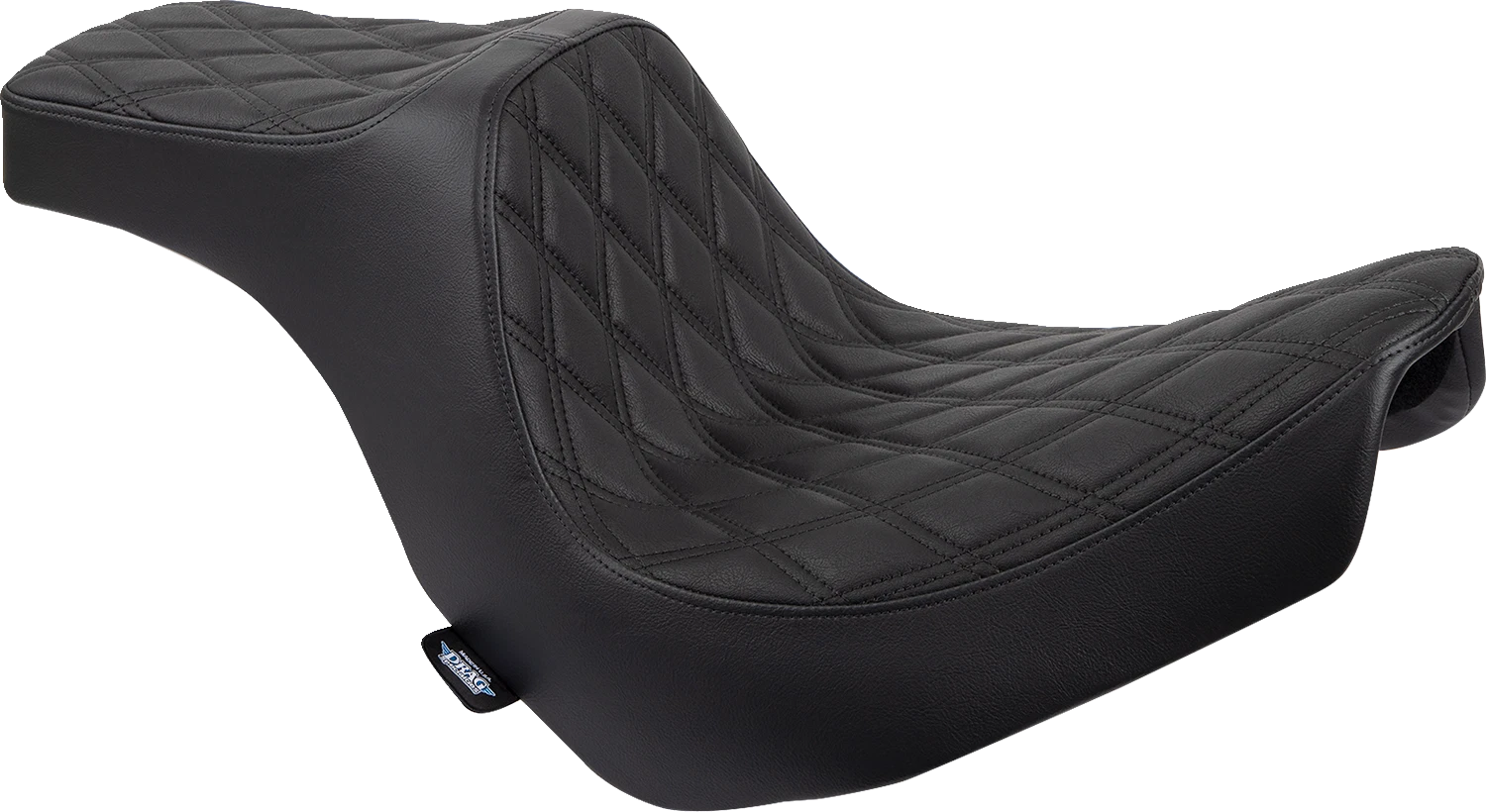 Predator III 2-Up Seat for Harley Davidson (2000–2023) - Double Diamond - Black