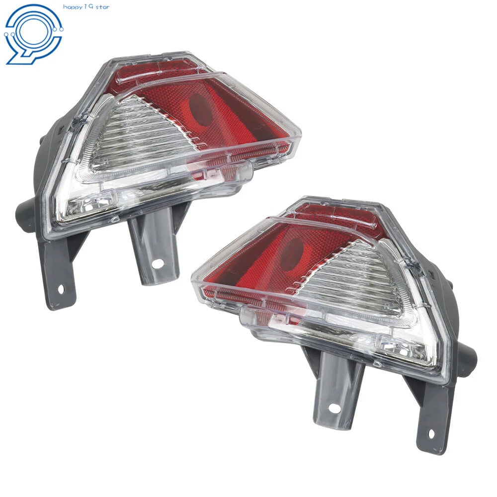 Set of 2 Rear Bumper Reflector Lights for Toyota RAV4 (2016–2018)
