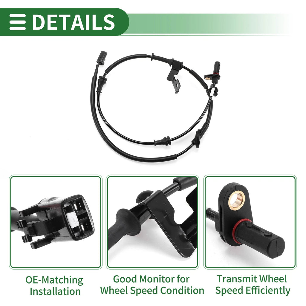 ABS Wheel Speed Sensor No. 599103X360 for Hyundai Elantra (2010–2013)