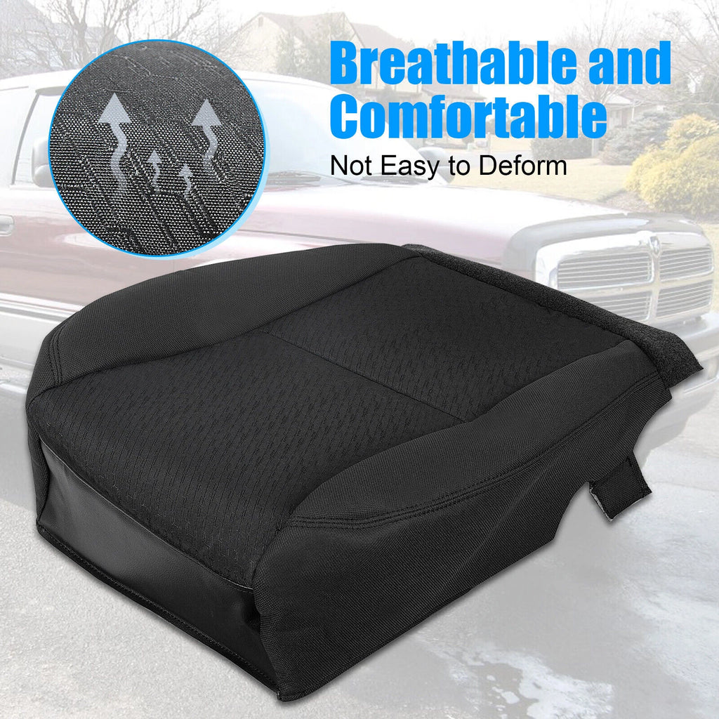Driver Bottom Cloth Seat Cover for Chevy Silverado 1500/2500HD (2007–2014)