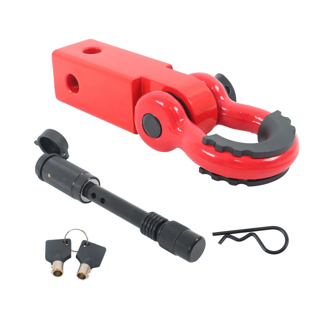 Heavy Duty Anti-Theft Shackle Hitch Receiver for Trucks