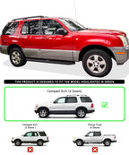 Running Boards for Ford Explorer (2002-2005) - Black Style
