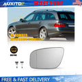 Left Mirror Glass for Mercedes-Benz E Class W211 E320 E350 E550 E63 (2007–2009)