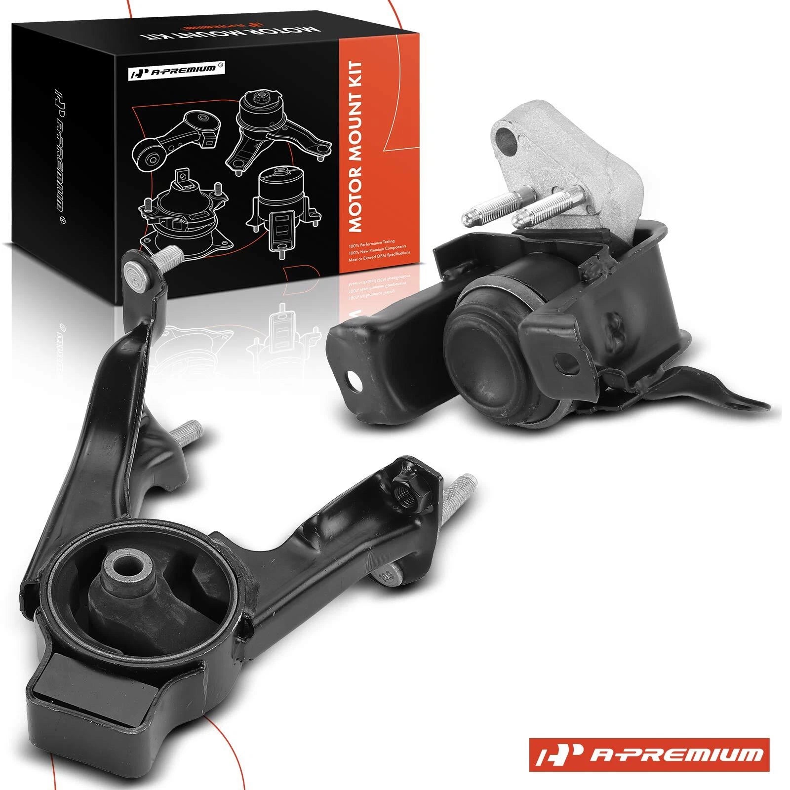 Engine Mount Pair for Toyota Corolla Matrix Pontiac Vibe (2003–2008)