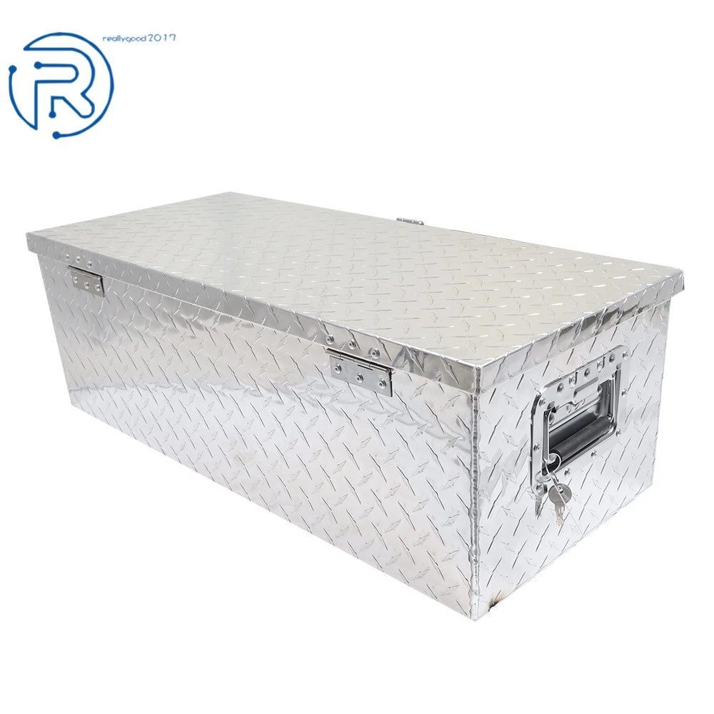 30" Aluminum Tool Box for Full Size Pickup Truck Bed