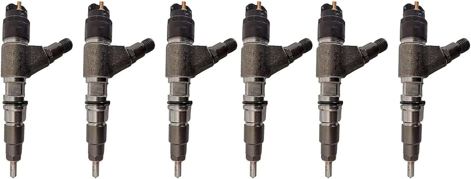 6X Fuel Injector 0445120516 for Ford Perkins 7.1 Engine (Excavator)