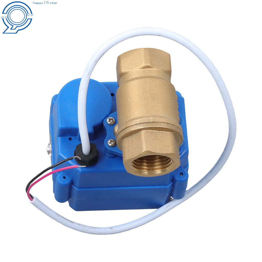 Electric Ball Valve for 9-24V AC/DC Systems (1/2" Full Port)