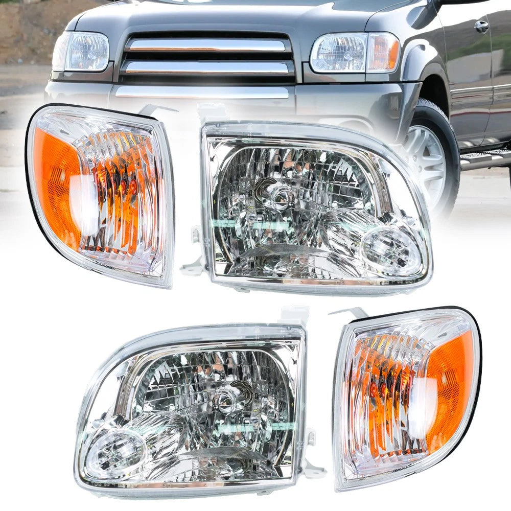 Headlight Turn Signal Light Kit for Toyota Tundra (2005–2006) LH RH