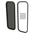 Black Screen RV Window 12" X 35" with Trim Ring (Universal)
