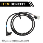 ABS Wheel Speed Sensor No. 5015283AA for Dodge Ram 1500 (2000–2001)