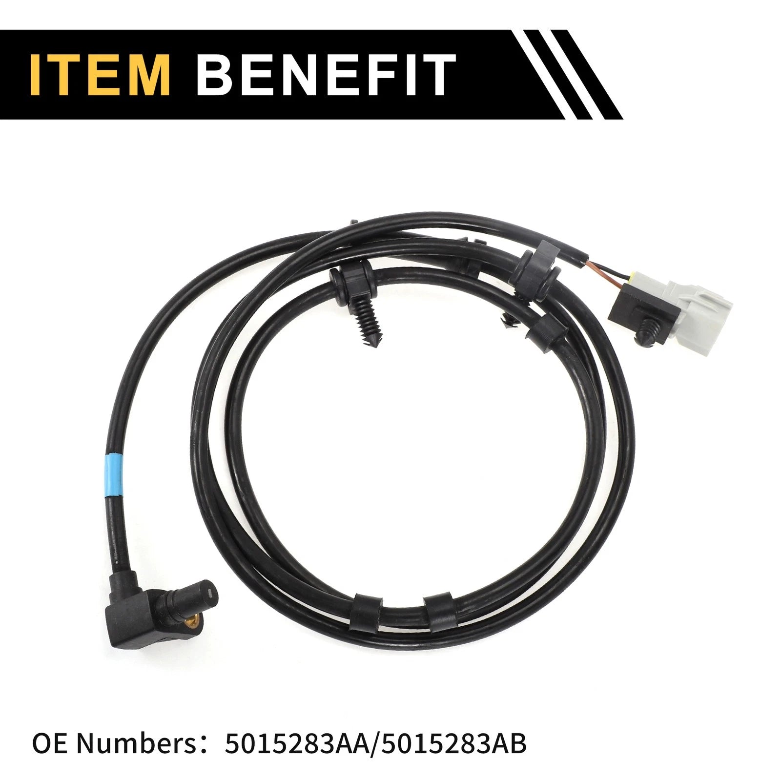 ABS Wheel Speed Sensor No. 5015283AA for Dodge Ram 1500 (2000–2001)