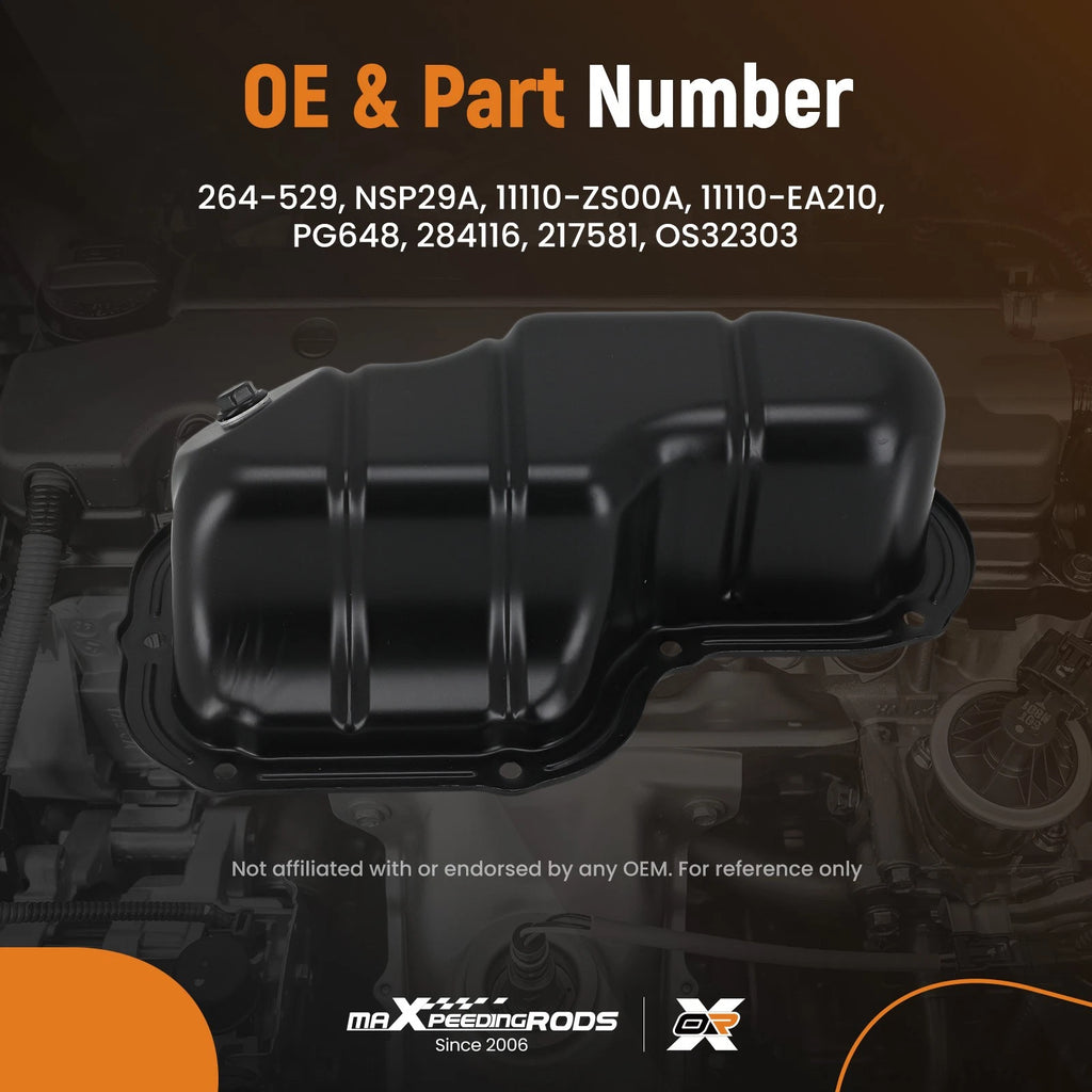 Oil Sump Pan for Nissan NV1500 NV2500 NV3500 (2012–2018)