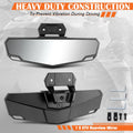 Universal Rearview Mirror with Convex Brown Glass for Motorcycles (Universal)
