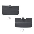 2X Center Console Jump Seat Lid Latch for Ford F-150 (2010–2018) Gray