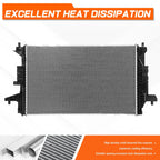 Aluminum Core Cooling Radiator for Chevrolet Volt (2016–2019) DPI-13588