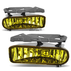 Pair of Bumper Fog Lights for Cadillac Escalade (2002–2006) OE Amber Lens