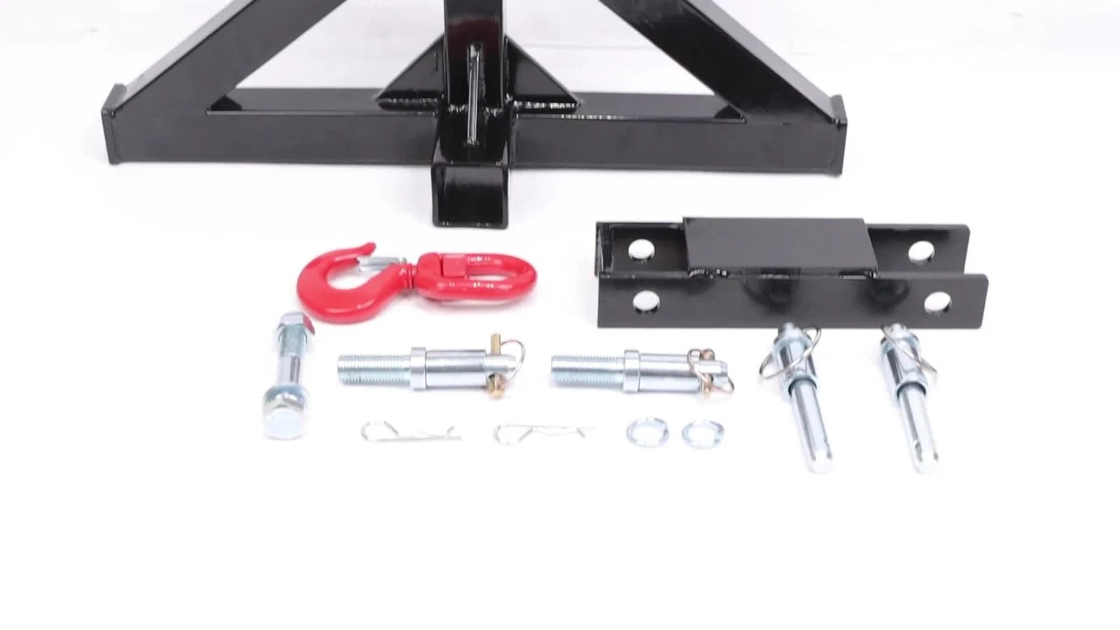 3-Point Trailer Hitch with 2" Receiver for Category 1 Tractors