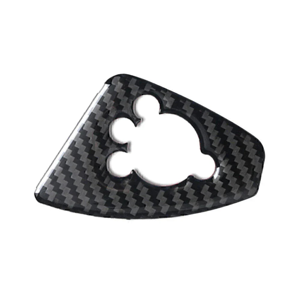 Carbon Fiber Door Lock Button Cover Trim for Audi TT TTRS (2008-2014)