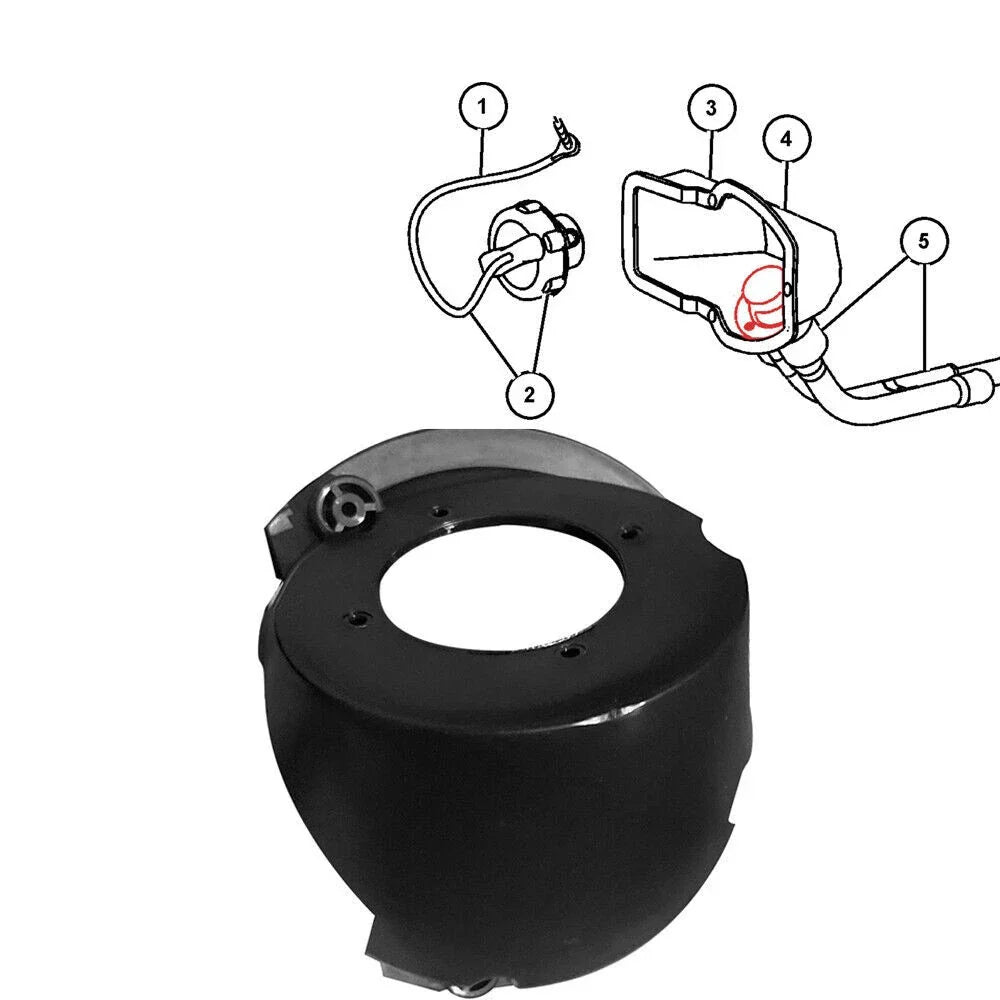 Fuel Filler Housing for 10-22 RAM 1500 2500 5.7L 6.4L (2010-2022)