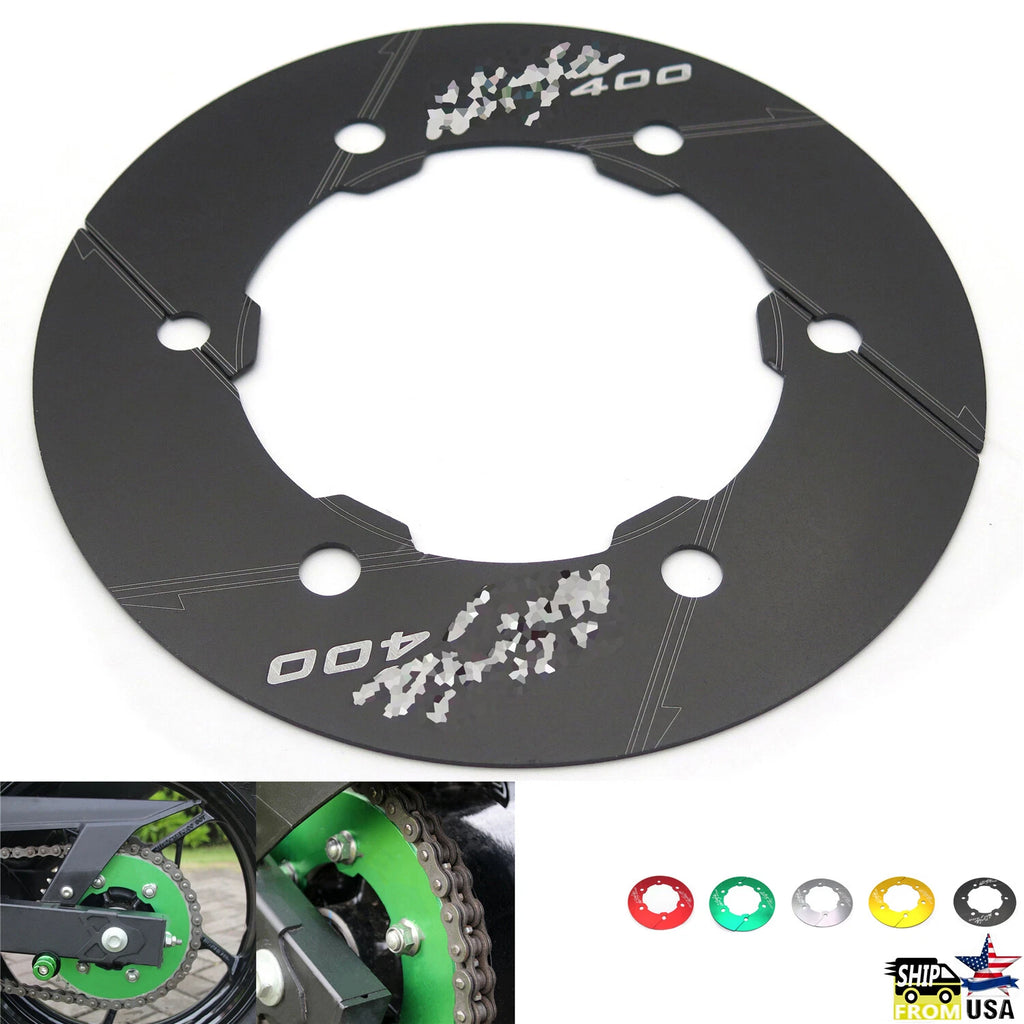 CNC Rear Chain Gear Sprocket Cover for Kawasaki Ninja 400 (2017–2020)