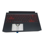 Palmrest for Acer Nitro 5 AN515-55 AN515-56 (2020–2021) Red Backlit 6B.QEXN2.001