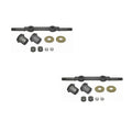 2X Moog Front Upper Suspension Control Arm Shaft Kit for C10 G10 G20 (1973–1987)