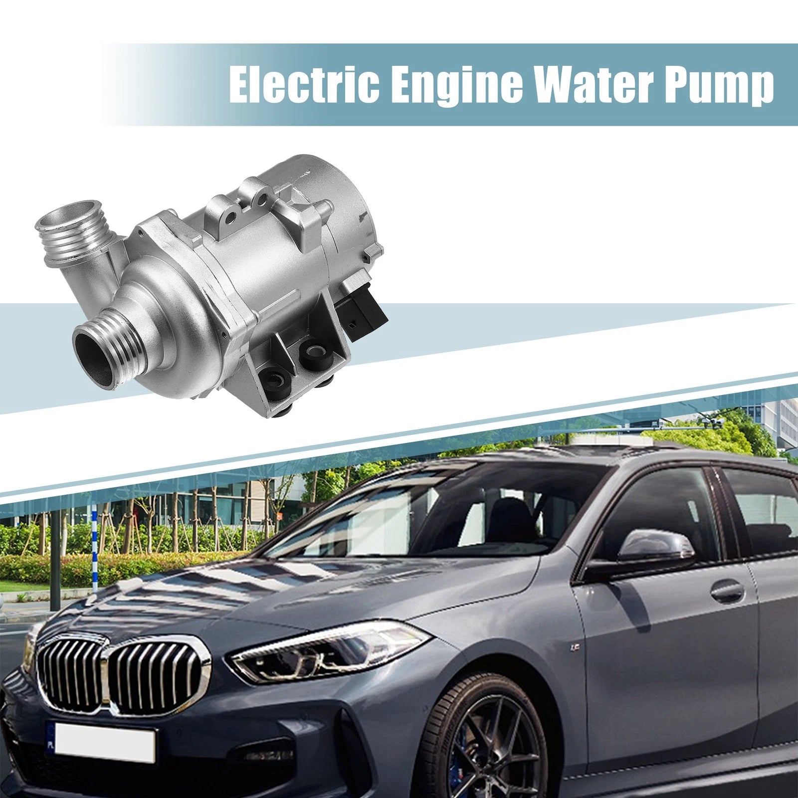 Electric Engine Water Pump for BMW 135i 328i 530i 528i M3 X3 X5 (2007–2013) 11517586925