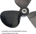 21x15 LH Propeller for Volvo Penta Yanmar 3 Blade Saildrive (110S-150S)