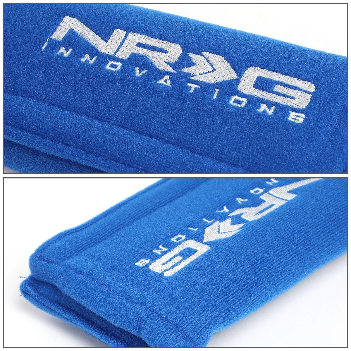 NRG Innovations SBP-35BL Racing Seat Belt Cover for Universal Fit (2010–2023)
