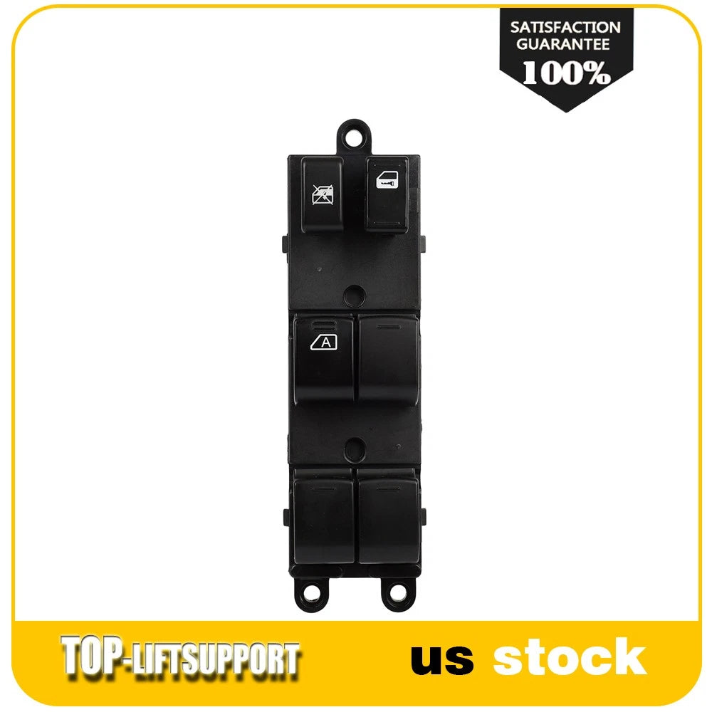 Master Power Window Switch for Nissan Versa (2007–2010) Front Driver Left