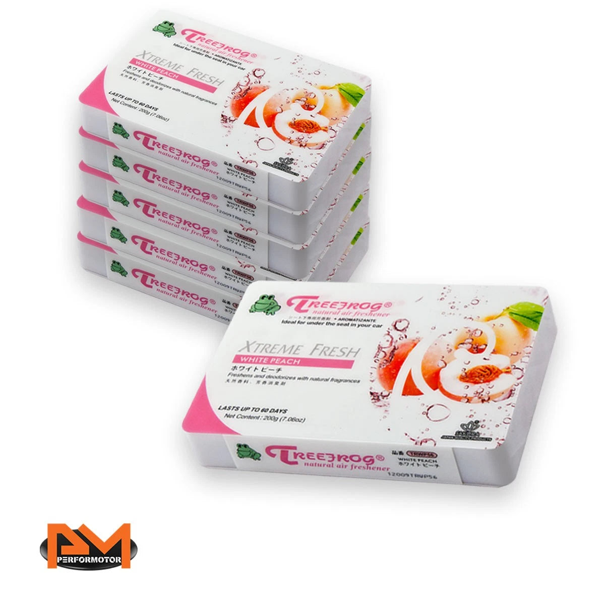 Air Freshener for X6 (200G) - Tree Frog White Peach Scent Deodorizer