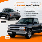 Front Bumper Kit Chrome for Chevrolet GMC C/K 1500 2500 3500 Yukon (1988–2000)